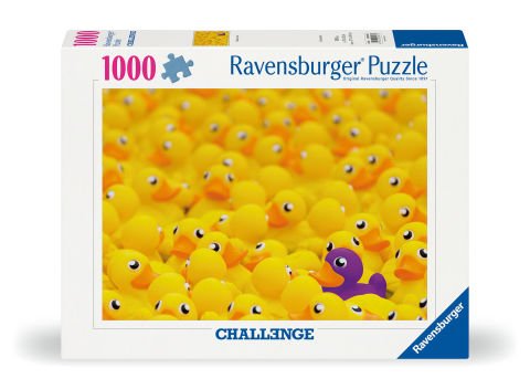 1000 Parça Puzzle Plastik Ördekler