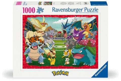 1000 Parça Puzzle Pokemon Güç Savaşları