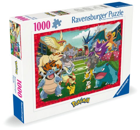 1000 Parça Puzzle Pokemon Güç Savaşları