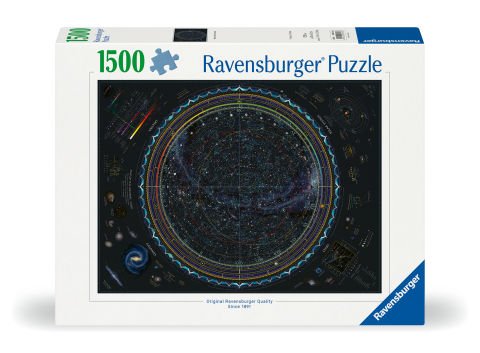 1500 Parça Puzzle Evrenin Haritası
