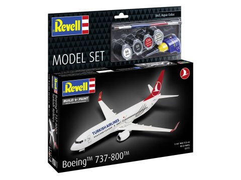 Model Set Türk Hava Yolları/Turkish Airlines Boeing 737-800
