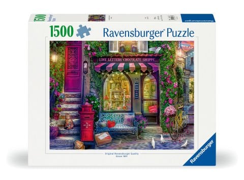 1500 Parça Puzzle Çikolata Dükkanı
