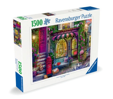 1500 Parça Puzzle Çikolata Dükkanı