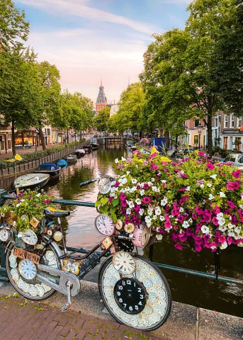1000 Parça Puzzle Çiçekli Amsterdam