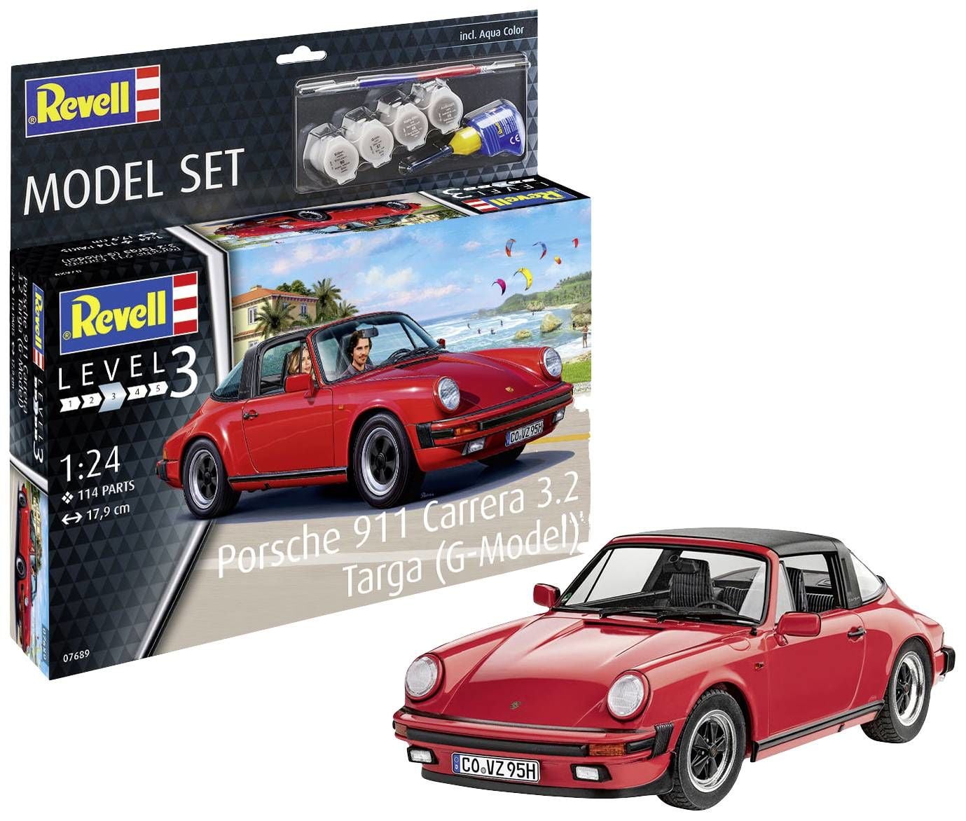 Revell Model Set Porsche 911  3.2 Targa