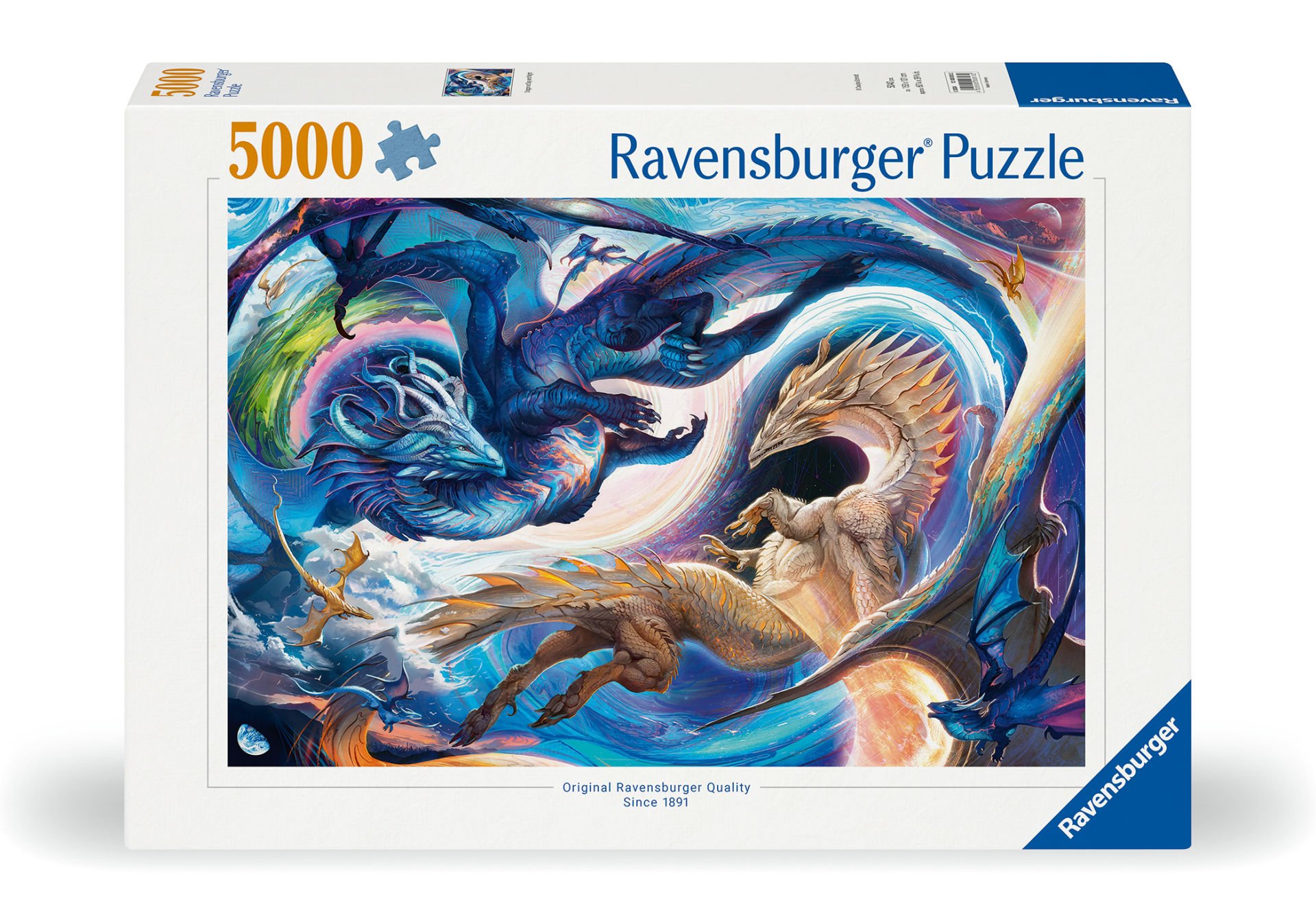 5000 Parça Puzzle Ejderhalar