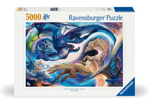 5000 Parça Puzzle Ejderhalar