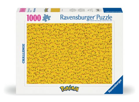 1000 Parça Puzzle Pokemon Pikachu