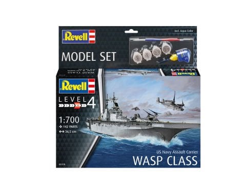 Revell Model Set Assault Carrier USS