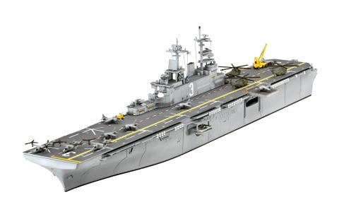 Revell Model Set Assault Carrier USS
