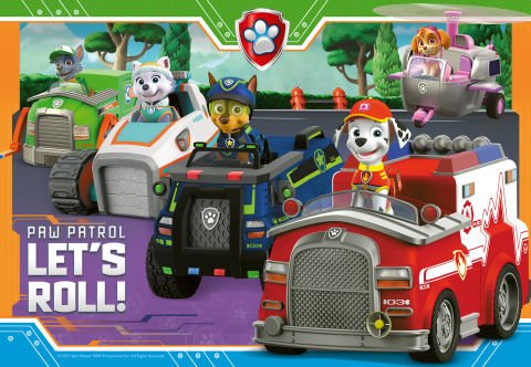 35 Parça Puzzle Paw Patrol