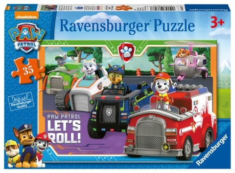 35 Parça Puzzle Paw Patrol
