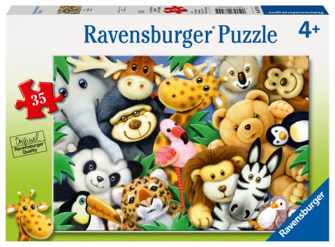 35 Parça Puzzle Peluşlar