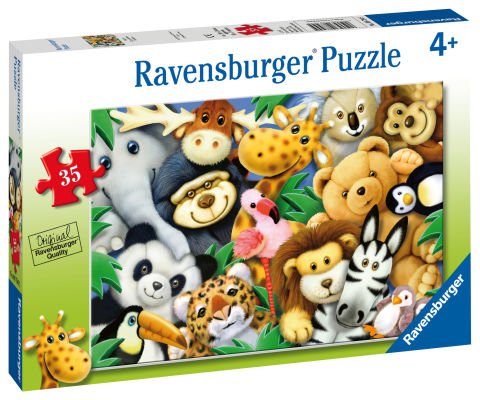 35 Parça Puzzle Peluşlar
