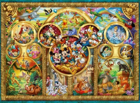 500 Parça Puzzle Walt Disney