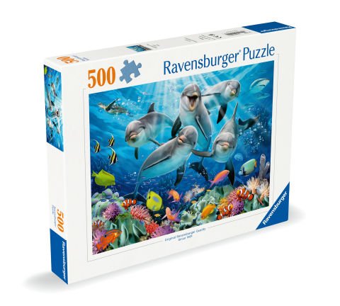500 Parça Puzzle Yunuslar