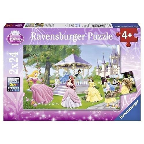 2x24 Parça Puzzle Walt Disney Büyülü Prensesler