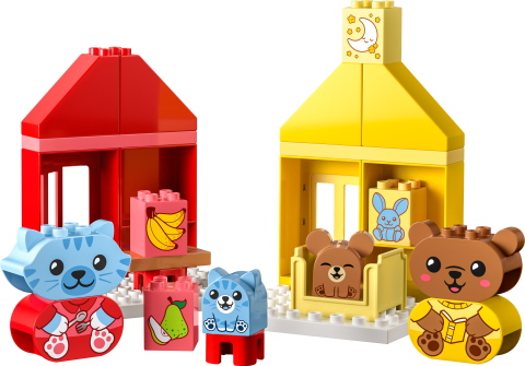 LEGO® DUPLO® Günlük Rutinlerim: Yemek ve Uyku Zamanı 10414