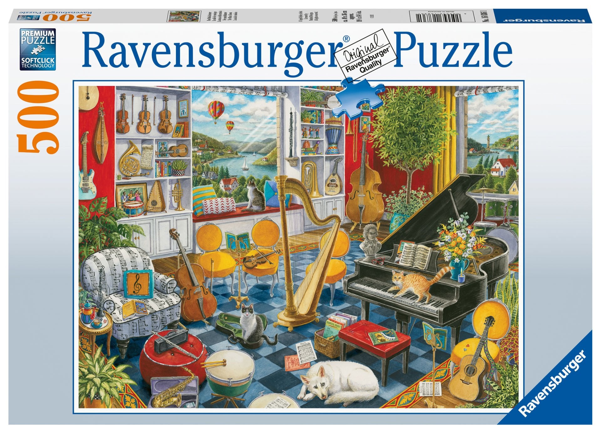 500 Parça Puzzle Müzik odası