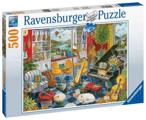 500 Parça Puzzle Müzik odası
