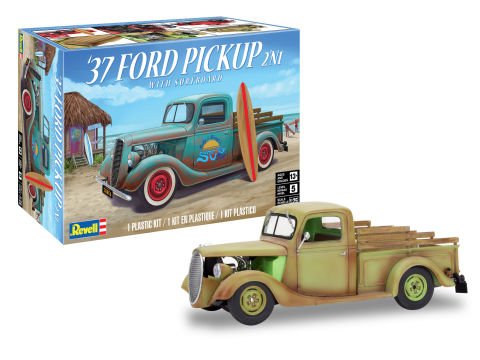 Revell 37 Ford Pickup 2si 1 Arada Sörf Tahtalı