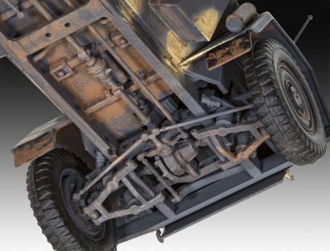 Revell German Command Zırhlı Araç Sd.Kfz.247 Ausf.B
