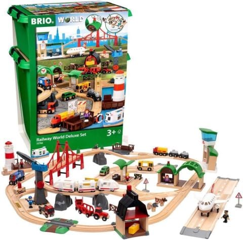 Delüks Tren Yolu Seti