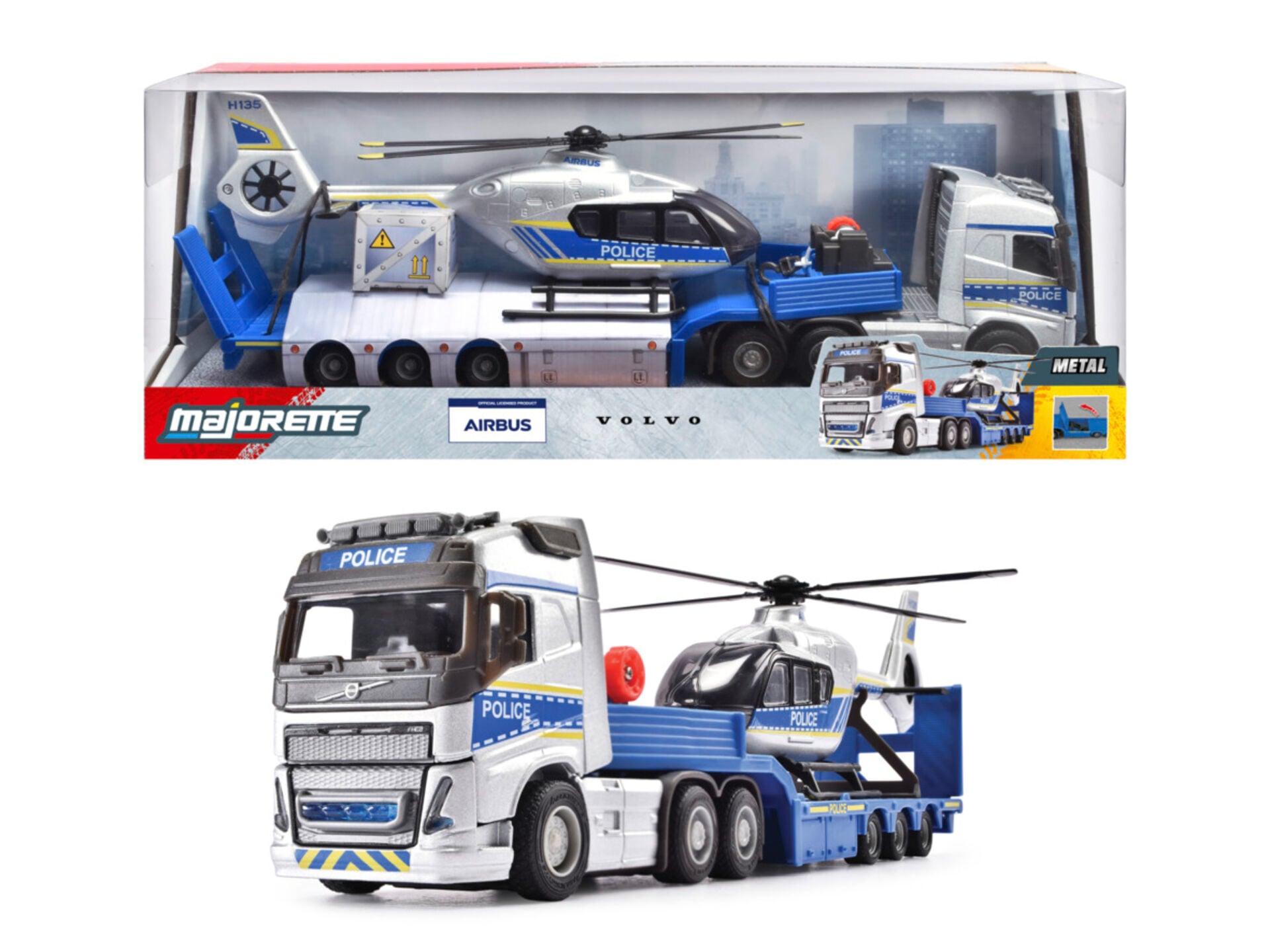 Volvo TIR ve Helikopter