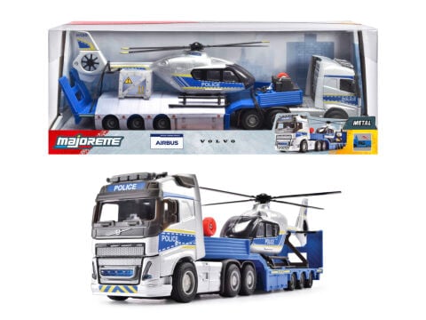 Volvo TIR ve Helikopter