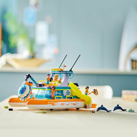 LEGO® Friends Deniz Kurtarma Teknesi 41734 Oyuncak Yapım Seti