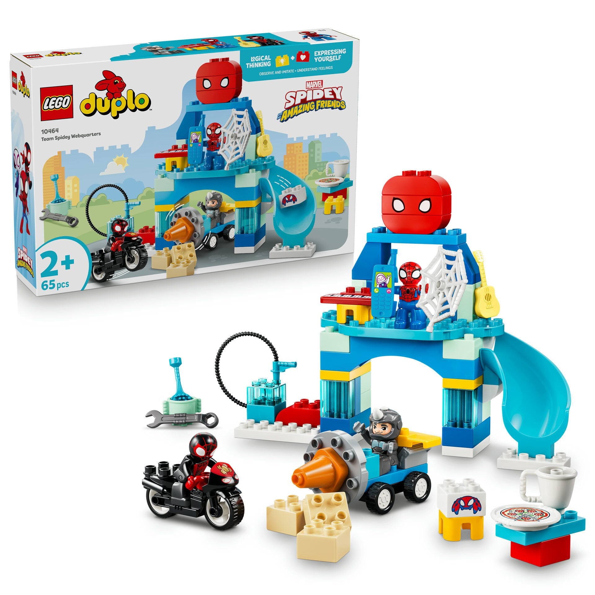 LEGO® DUPLO® | Marvel Spidey Takımı Karargahı 10464