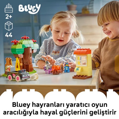 LEGO® DUPLO® Bluey Pizzacı Kızlar: Muffin ve Bluey 10469