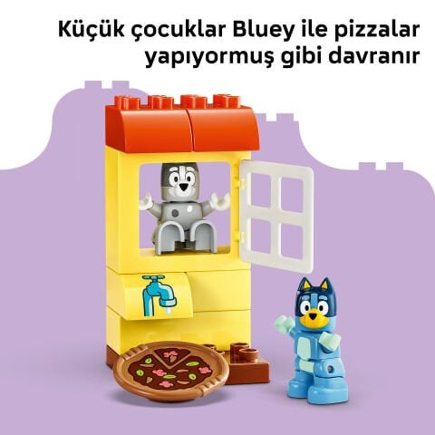 LEGO® DUPLO® Bluey Pizzacı Kızlar: Muffin ve Bluey 10469