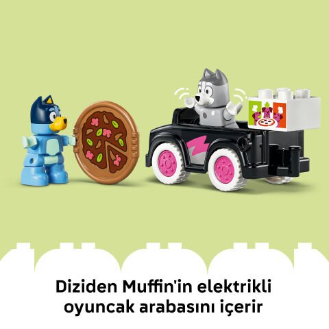 LEGO® DUPLO® Bluey Pizzacı Kızlar: Muffin ve Bluey 10469