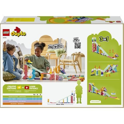 LEGO® DUPLO® Kasabası 3’ü 1 Arada Araçlarla Yaratıcı Rampalar 10478