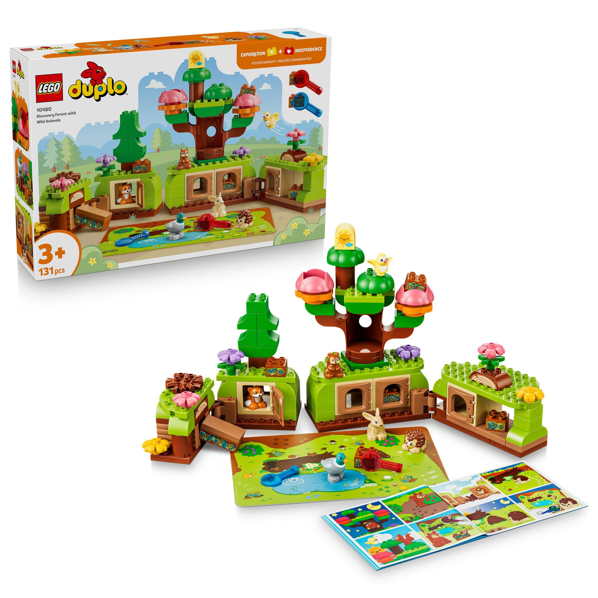 LEGO® DUPLO® Vahşi Hayvanlarla Keşif Ormanı 10480