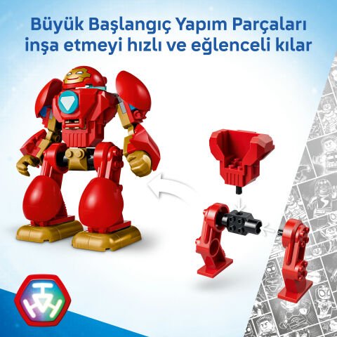 LEGO® ǀ Marvel Iron Man ve Muhteşem Arkadaşları Ultron Iron Man’e Karşı 11209