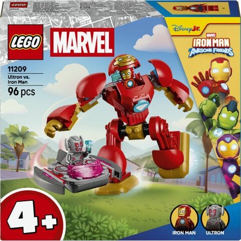 LEGO® ǀ Marvel Iron Man ve Muhteşem Arkadaşları Ultron Iron Man’e Karşı 11209