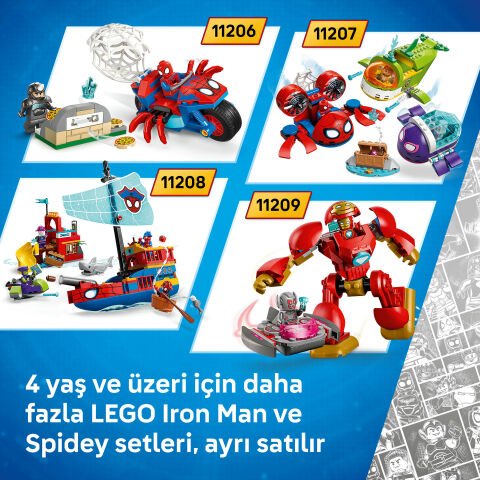 LEGO® ǀ Marvel Iron Man ve Arkadaşları Loki, Iron Man Takımına Karşı 11211