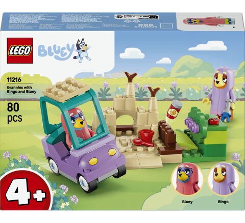 LEGO® Bluey Büyükanneler ile Bingo ve Bluey 11216