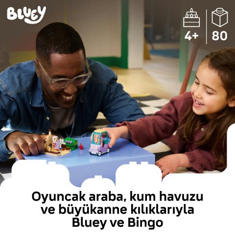 LEGO® Bluey Büyükanneler ile Bingo ve Bluey 11216