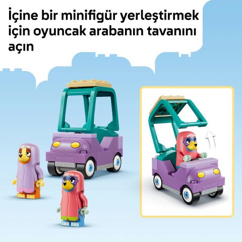 LEGO® Bluey Büyükanneler ile Bingo ve Bluey 11216