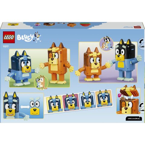 LEGO® Bluey Parçalarla İnşa Edilen Bluey Ailesi 11217