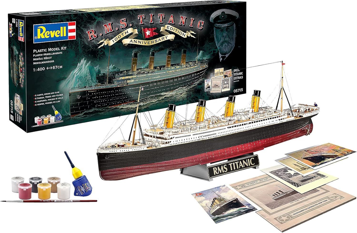 Revell Gift Set/ Hediye Seti 100 Years Titanic