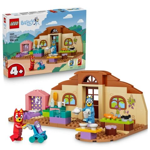 LEGO® Bluey Rusty ve Bluey ile Okul 11221