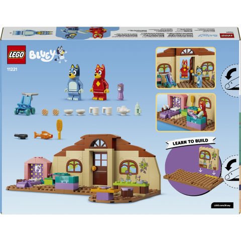 LEGO® Bluey Rusty ve Bluey ile Okul 11221
