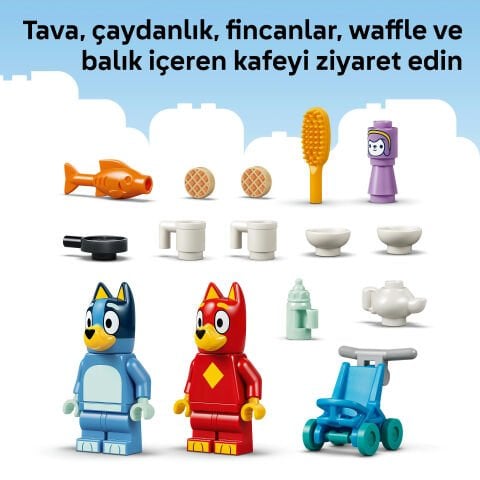 LEGO® Bluey Rusty ve Bluey ile Okul 11221