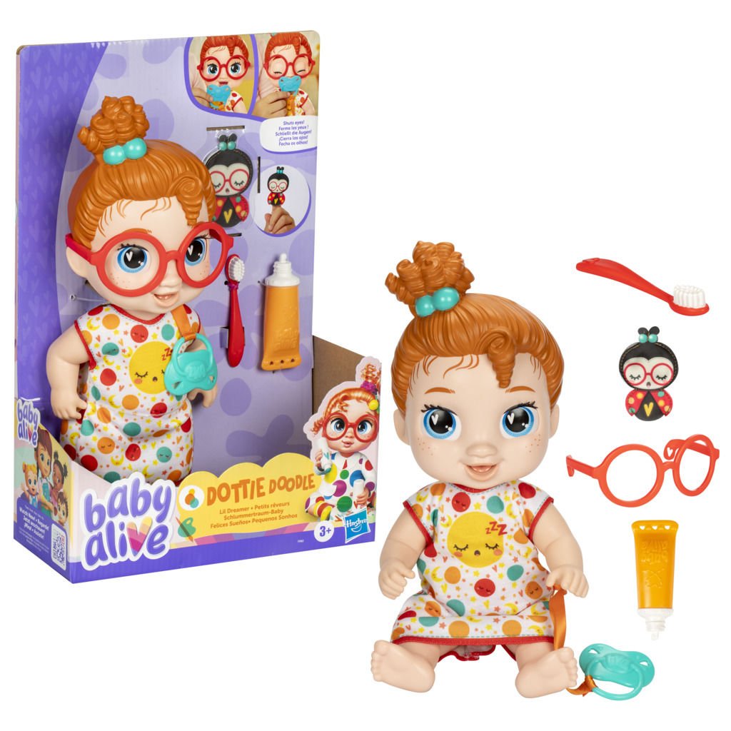 Baby Alive Uykucu Bebeğim - Kızıl