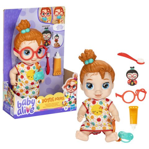 Baby Alive Uykucu Bebeğim - Kızıl