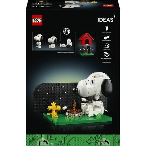 LEGO® Ideas Peanuts: Snoopy’nin Köpek Kulübesi 21368